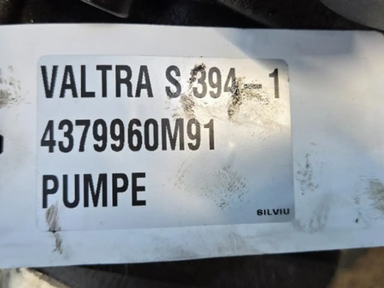 Billede 17 - Valtra  S394   Pumpe   4379960M91