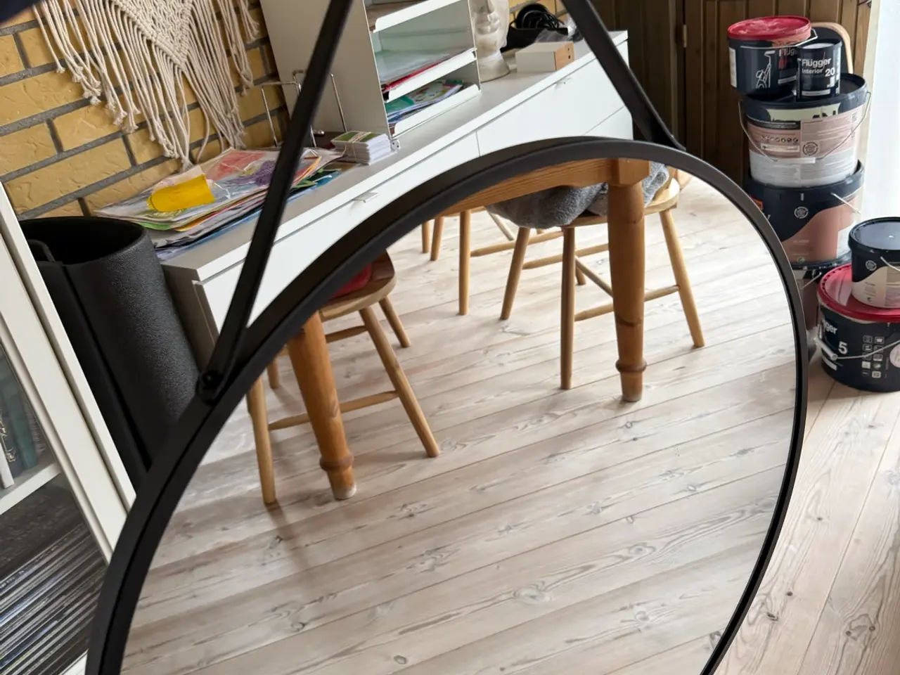 Billede 1 - Rundt Spejl sælges - 60 cm i diameter