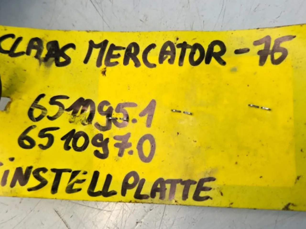 Billede 12 - Claas Mercator 75 Lejehus 6510951