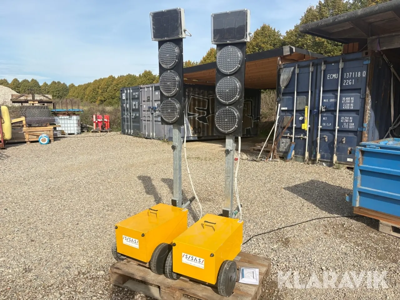 Billede 2 - Trafiklys Multi Afspærring 2 Styk