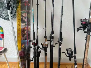 Fiskestænger med Hjul