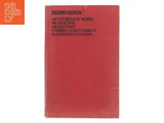 Det perfekte mord af Ellery Queen (Bog)