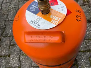Gas flaske. Spansk model. Uden gas