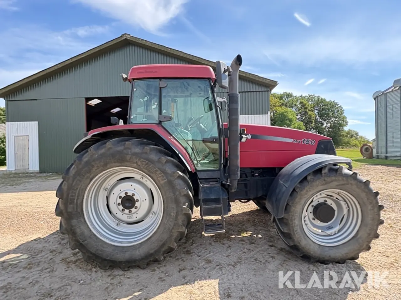 Billede 6 - Traktor med frontlift Case MX150 Tvillinghjul