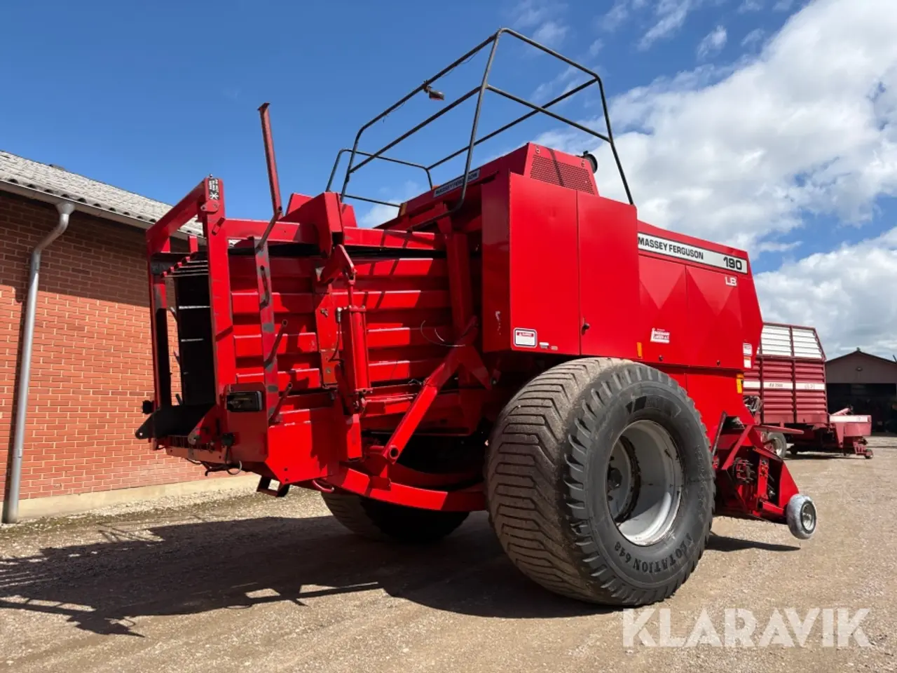 Billede 5 - Ballepresser Massey Ferguson 190