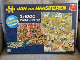 Jan van Haasteren (3×1000 brikker)