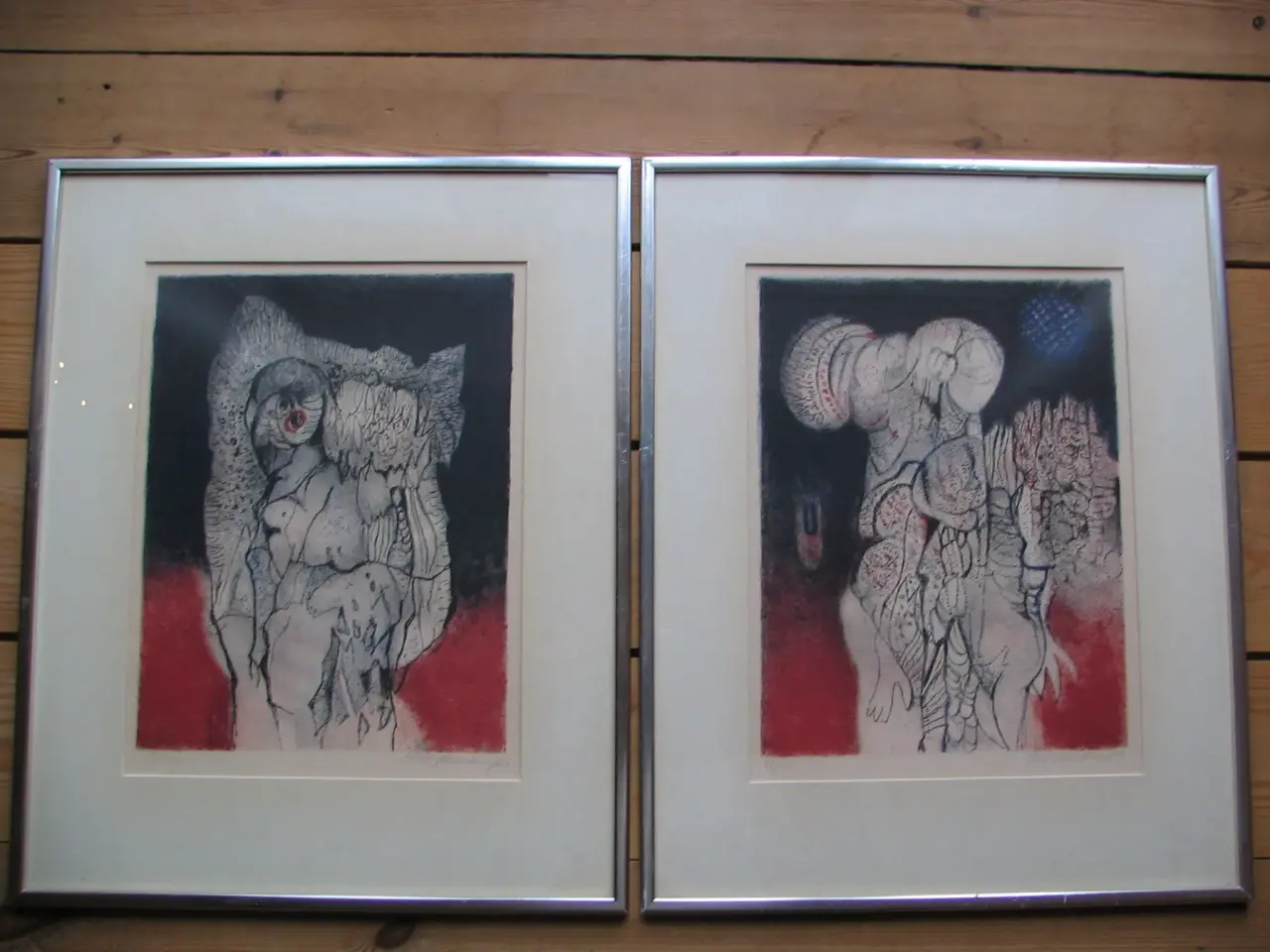 Billede 1 - Olle Svanlund 1909-96, 2 litografier
