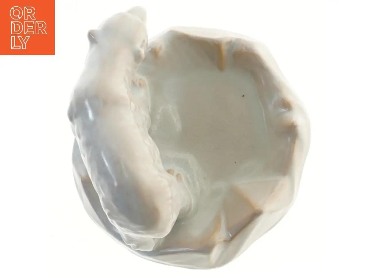 Billede 2 - Michael andersen Porcelæns isbjørn figur (str. Ø 20 cm)