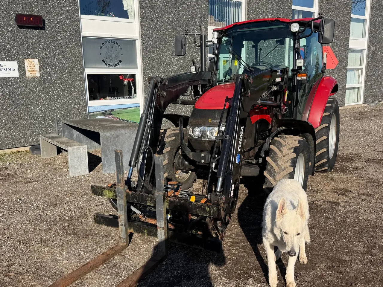 Billede 1 - Case Farmall 75C Rigtig fin let brugt frontlæsser traktor, kun 800 timer!
