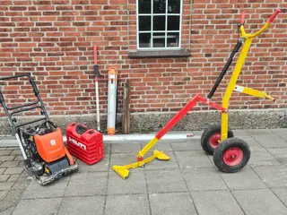 Komplet sæt til belægningsarbejder