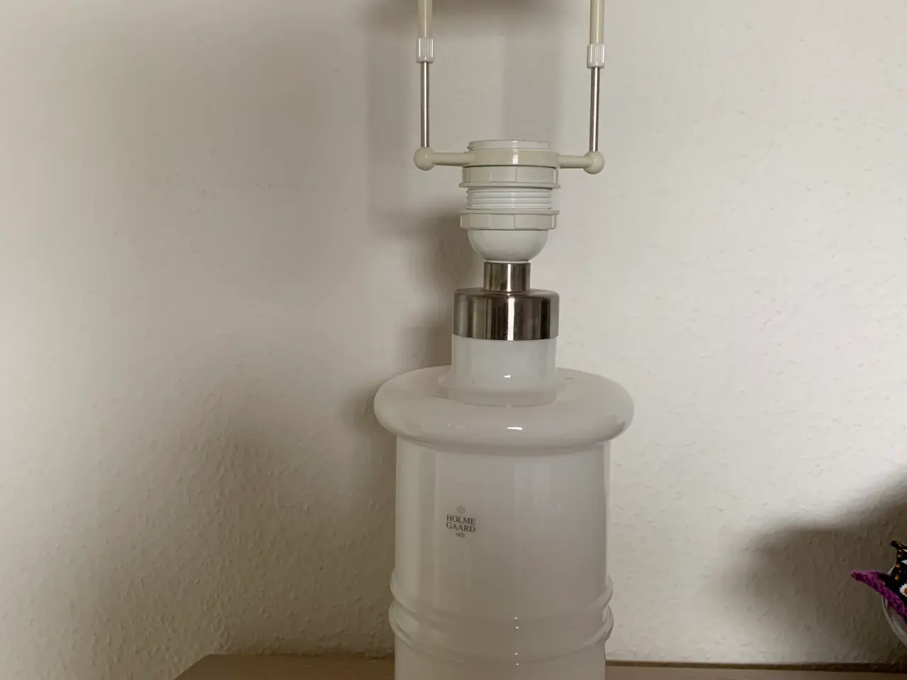 Billede 1 - Apoteker Bordlampe Holmegaard