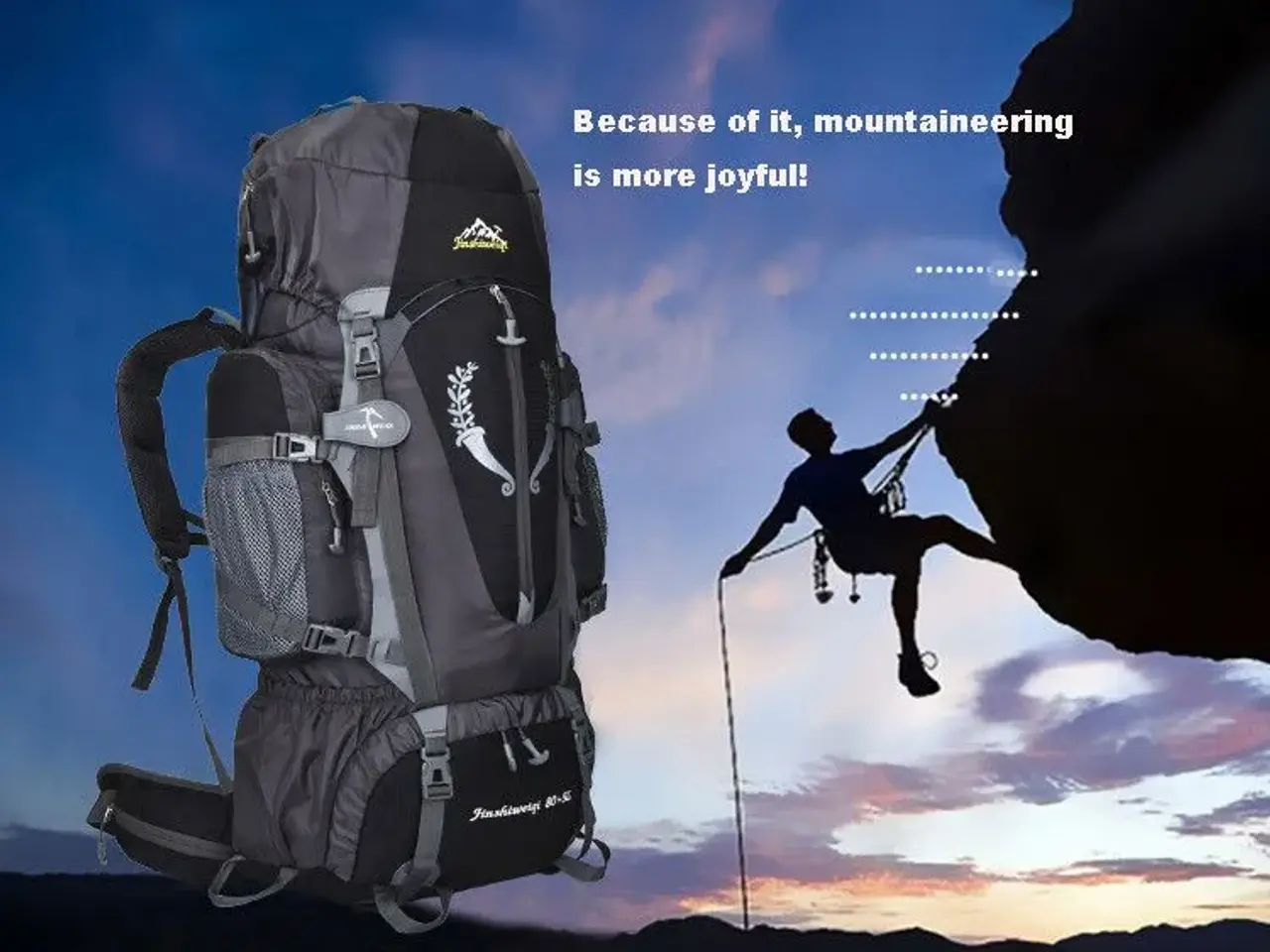 Billede 3 - Ny: Backpackers dream 85L (80+5) Rygsæk
