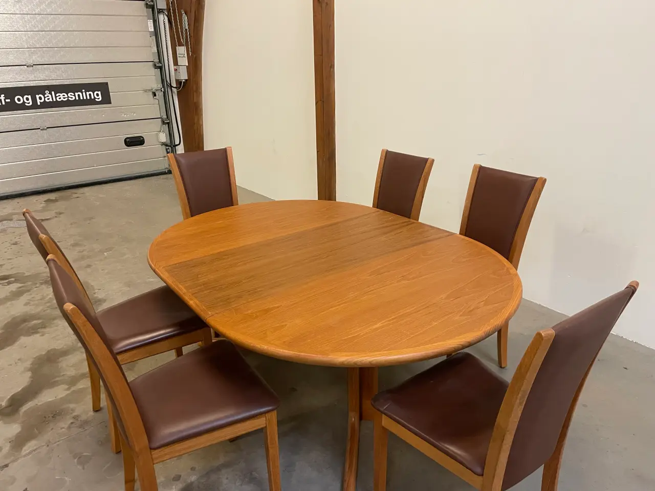 Billede 1 - Skovby Teak træ spisebord 