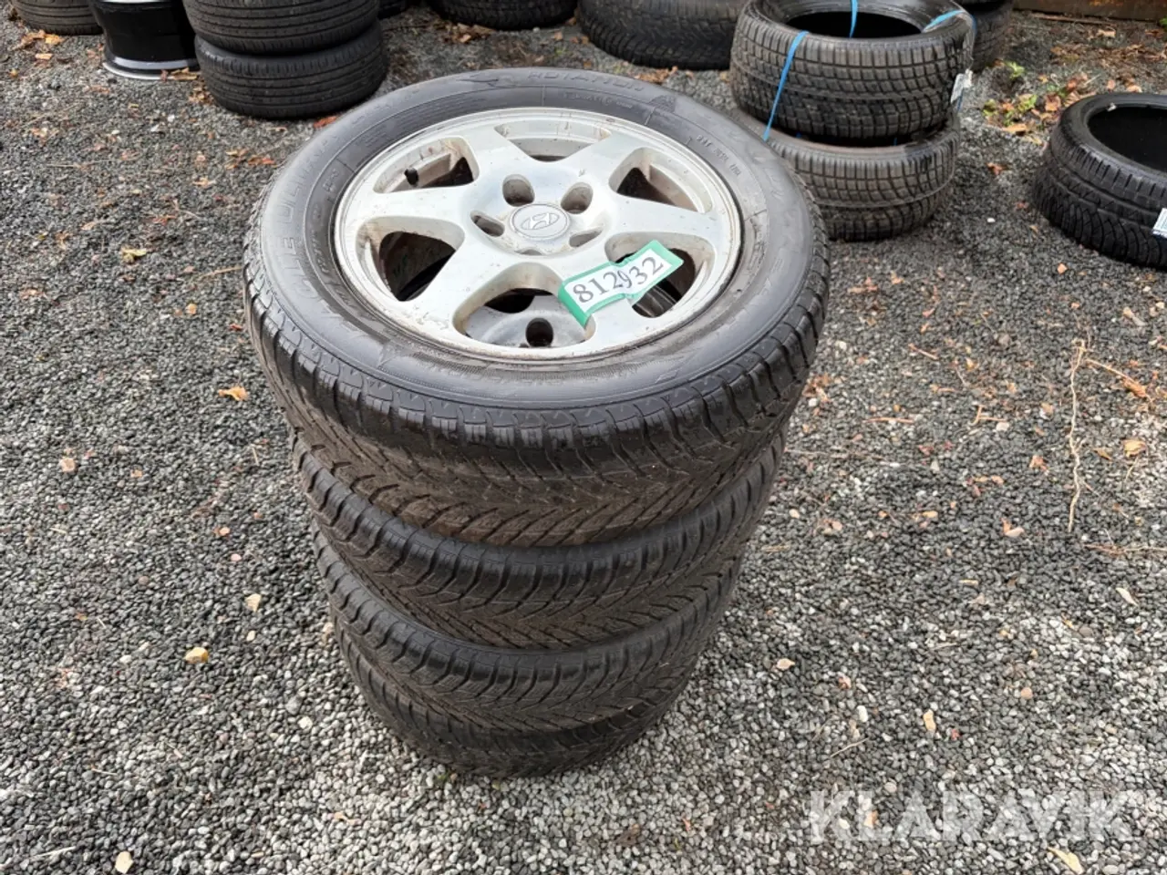 Billede 2 - Dæk med fælge Goodyear Eagle ultra grip - 4 styk