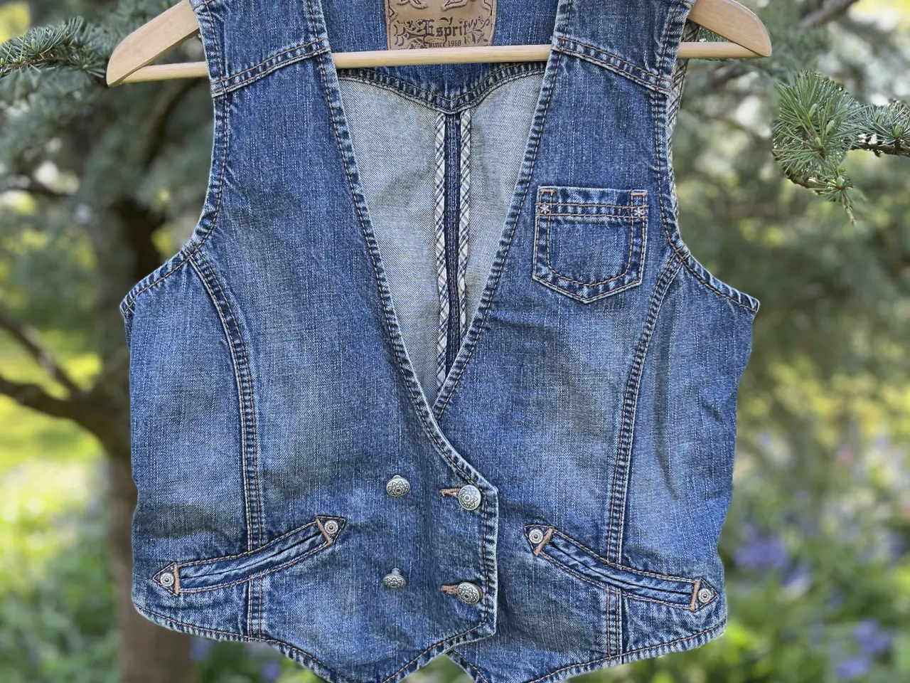 Billede 1 - Vintage Esprit Denimvest str L