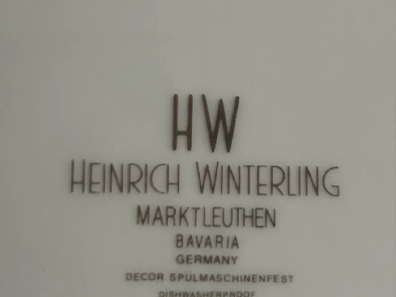 Billede 2 - Komplet spise-kaffestel fra Heinrich Winterling