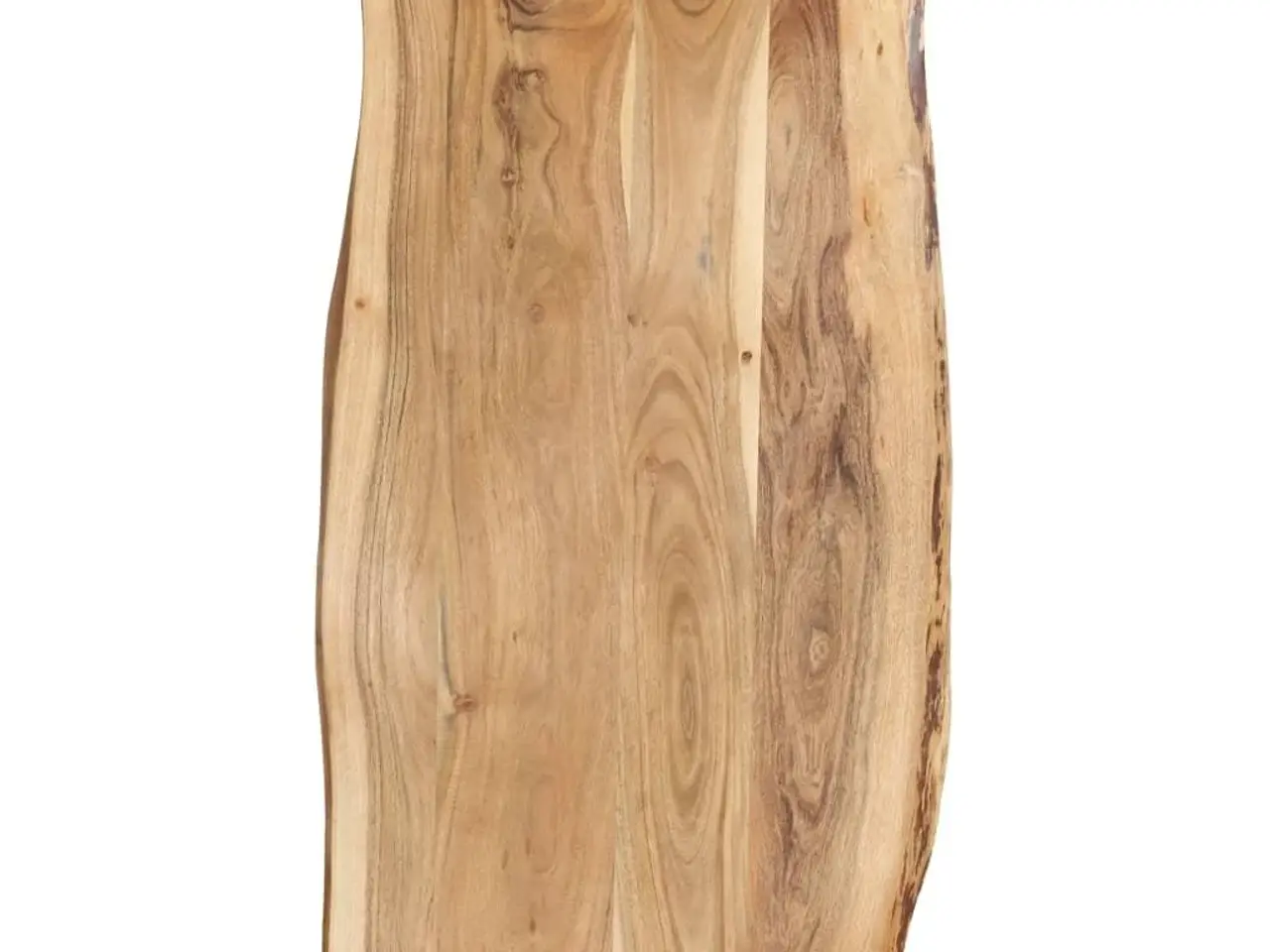 Billede 1 - Bordplade i massivt akacietræ 118 x (50-60) cm