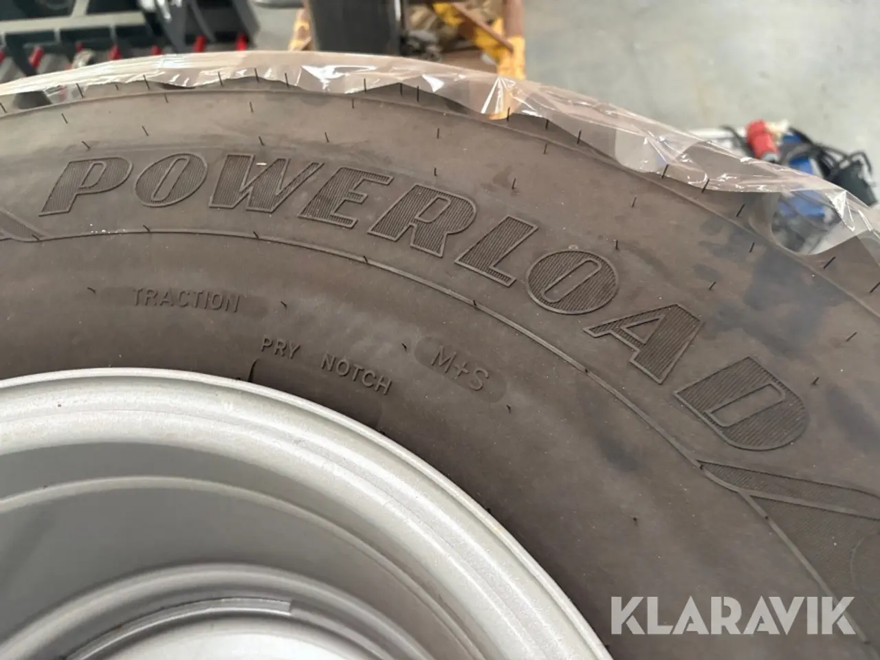 Billede 8 - Entreprenørdæk med fælge Goodyear Powerload 4 styk