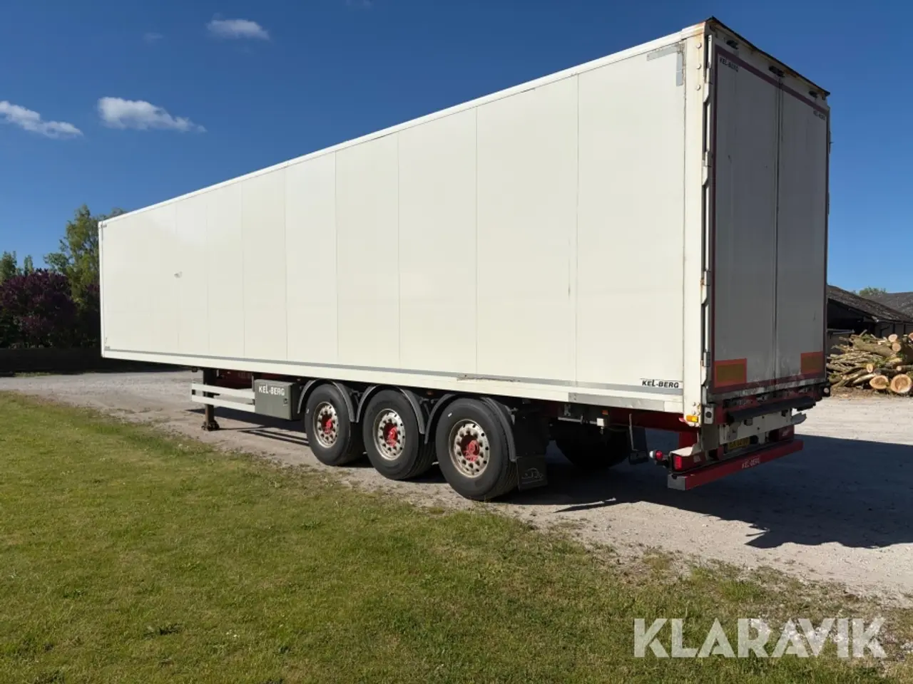 Billede 2 - Boxtrailer Kel Berg D100V M S40J3 3 akslet