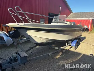 Båd uden trailer Uttern S54 - klasse C - 17 fods