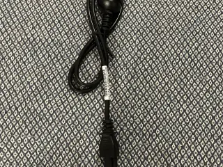 Strømkabel 3 pin Mickey Mouse kabel - 1m