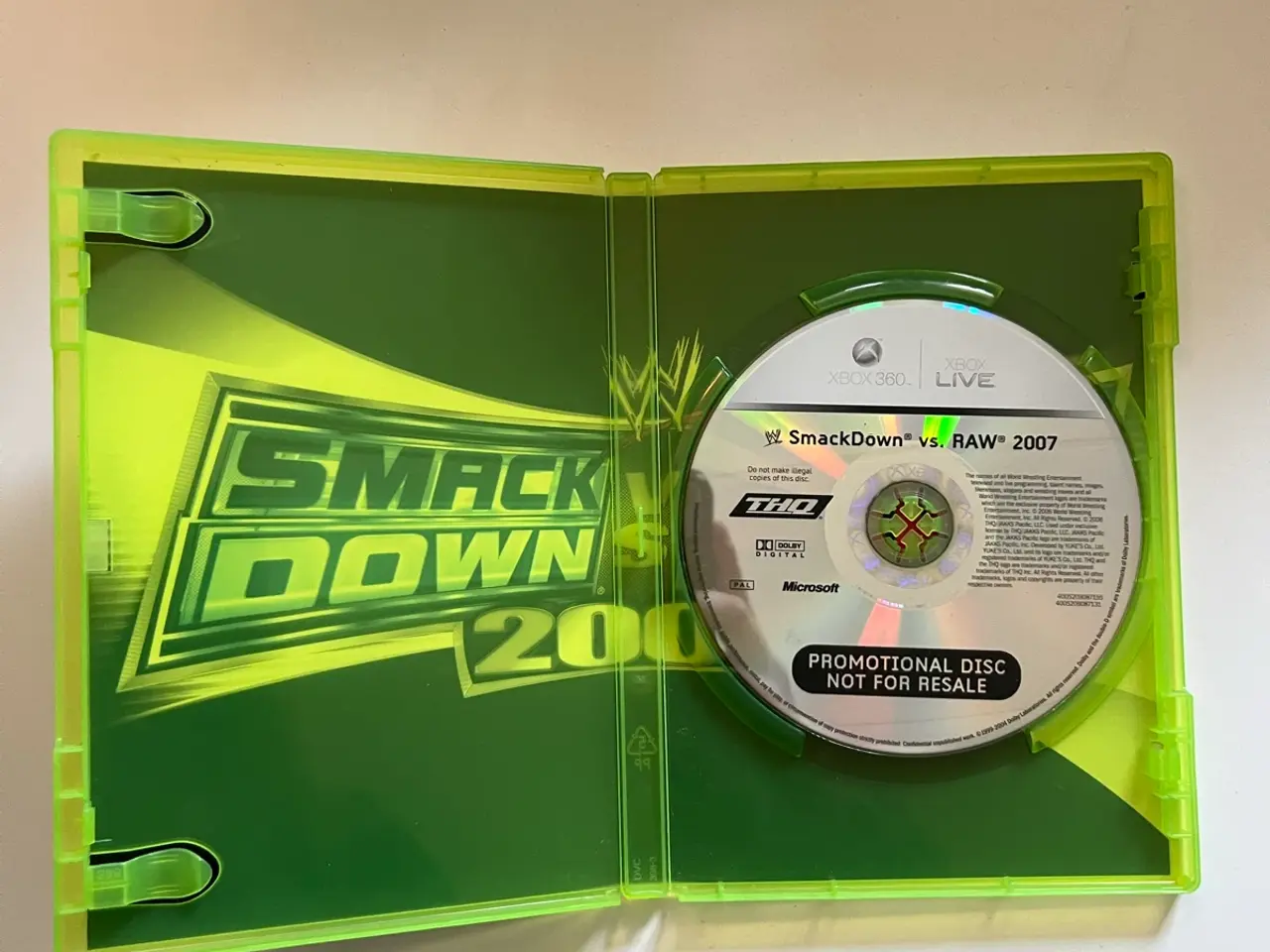 Billede 2 - WWE SmackDown vs. Raw 2007 Xbox 360 spil PROMOTION