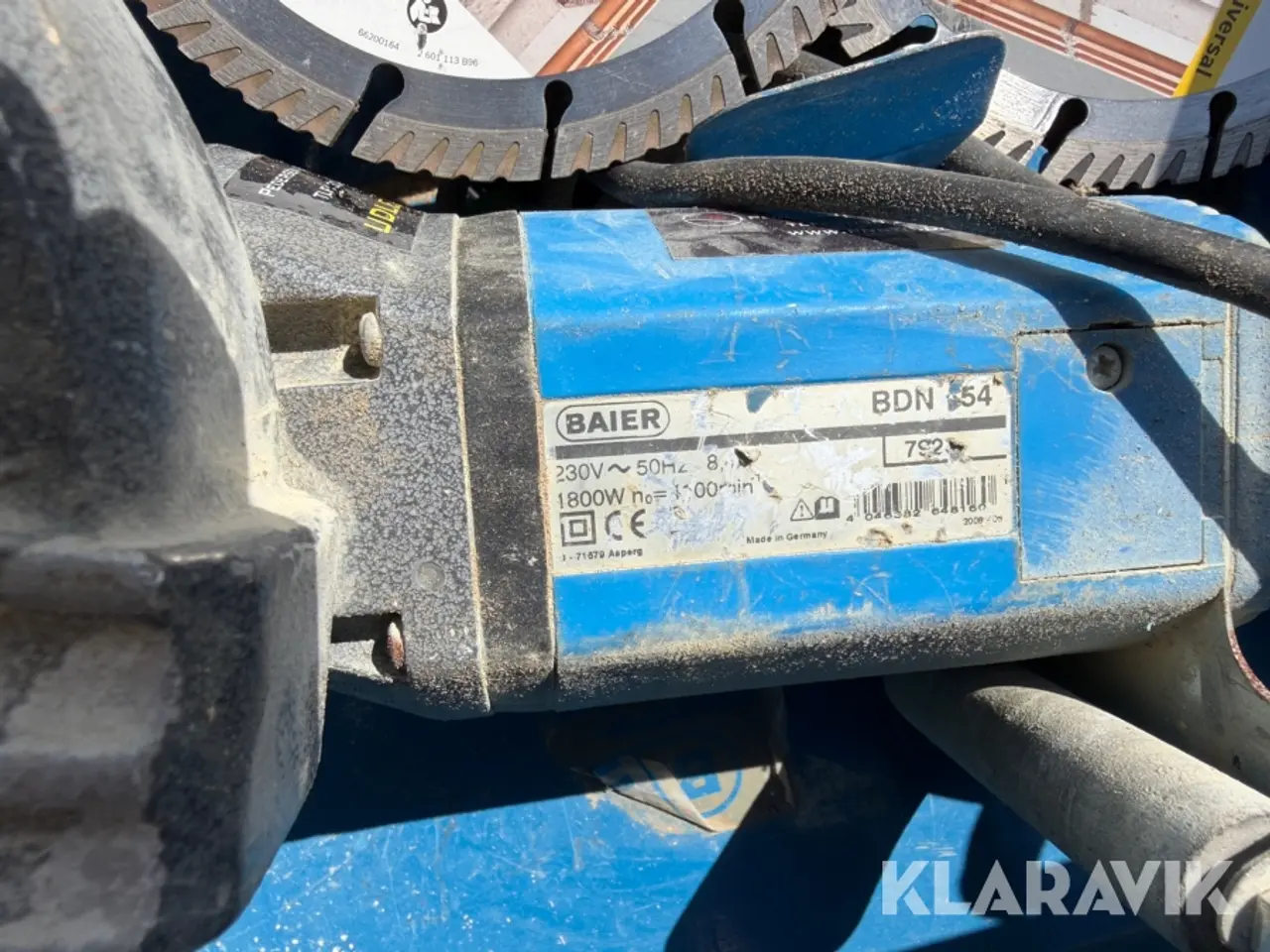 Billede 5 - Elektrisk mureskærer Baier
