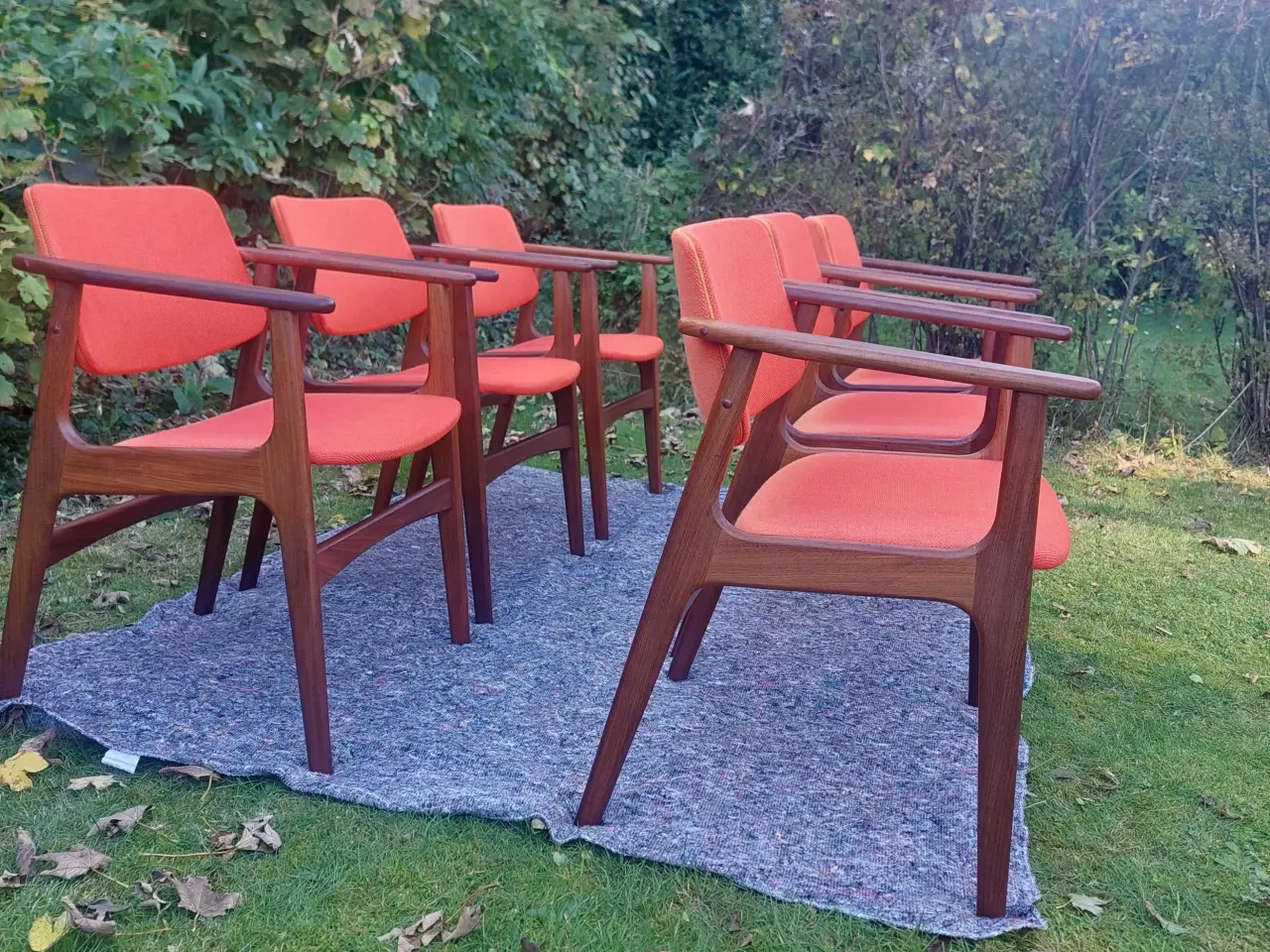 Billede 2 - Design stole af Arne Vodder - spisebordstole.