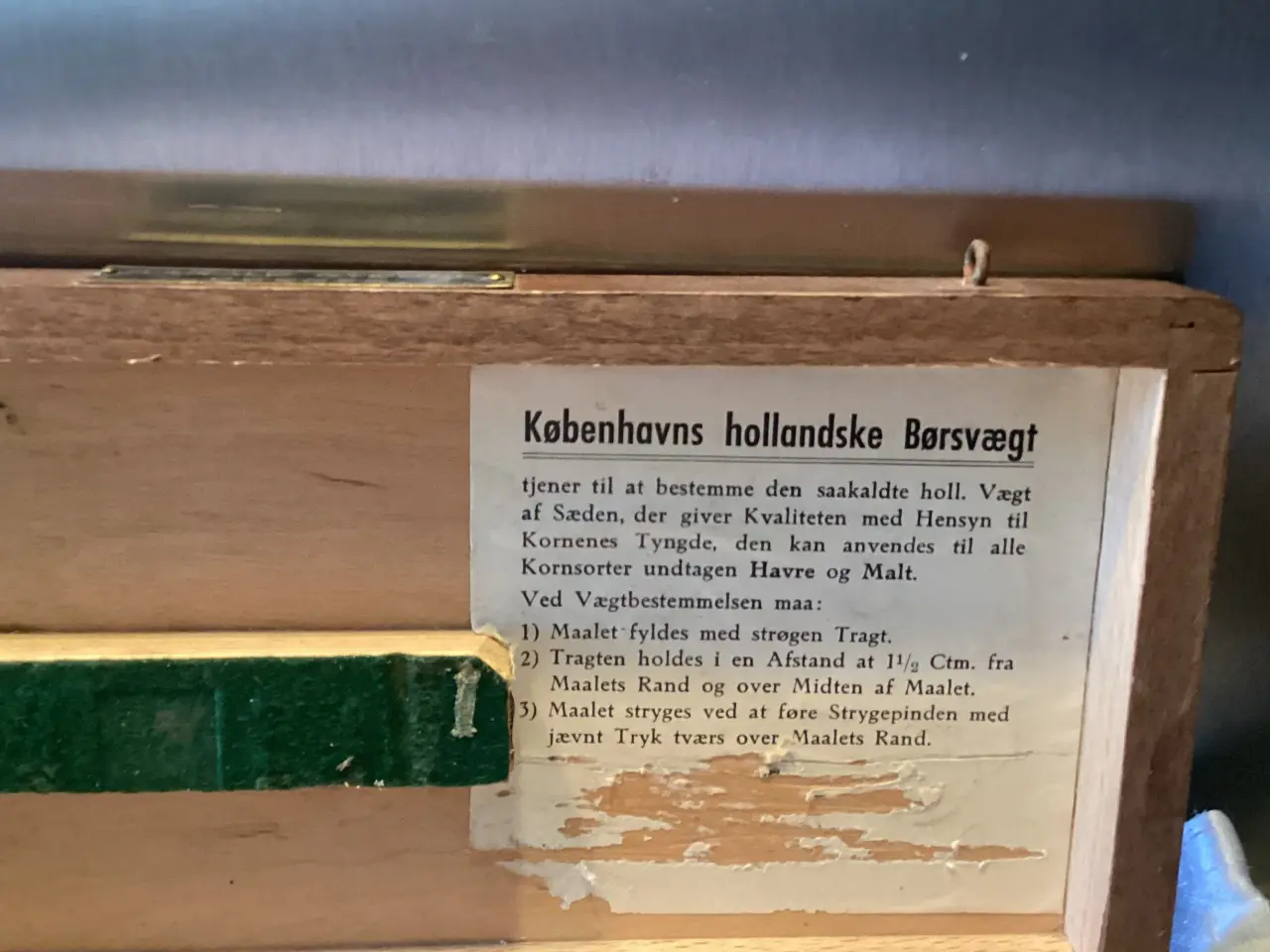 Billede 5 - Københavns Hollandske Børsvægt