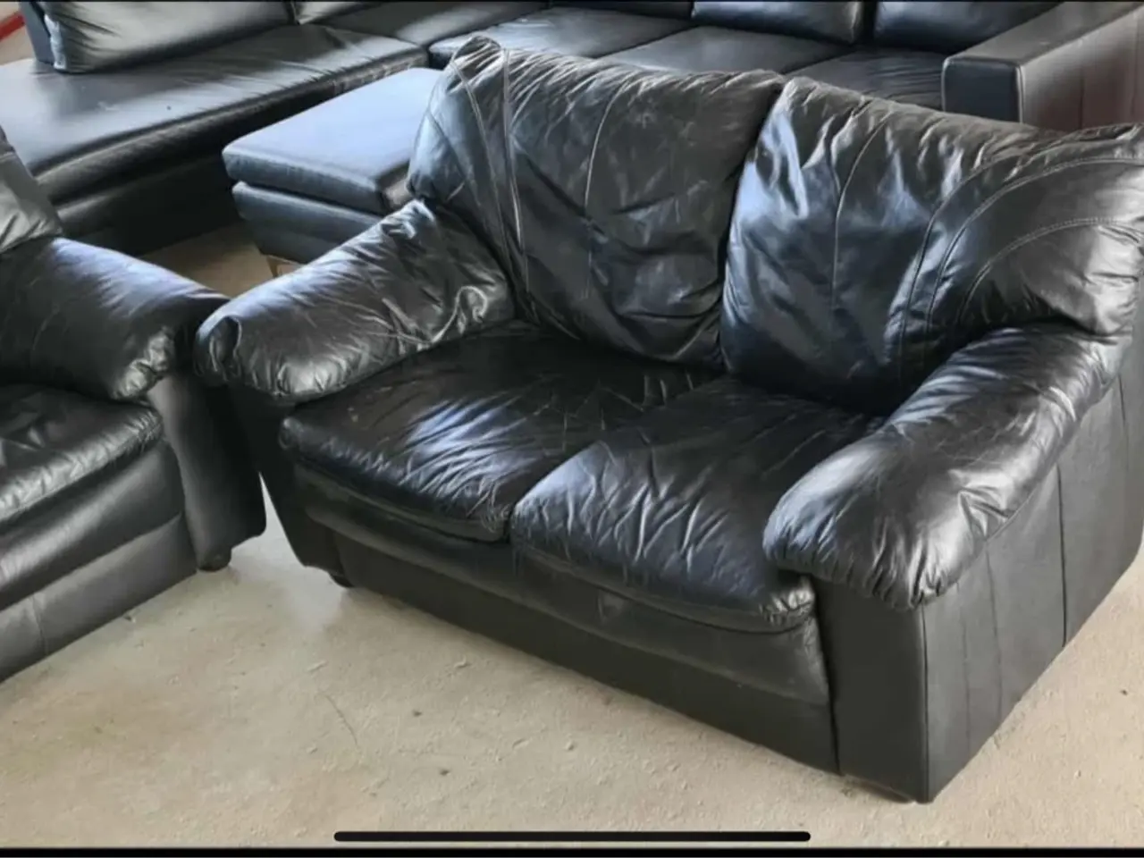 Billede 3 - Sofaer i ægte læder Sælges