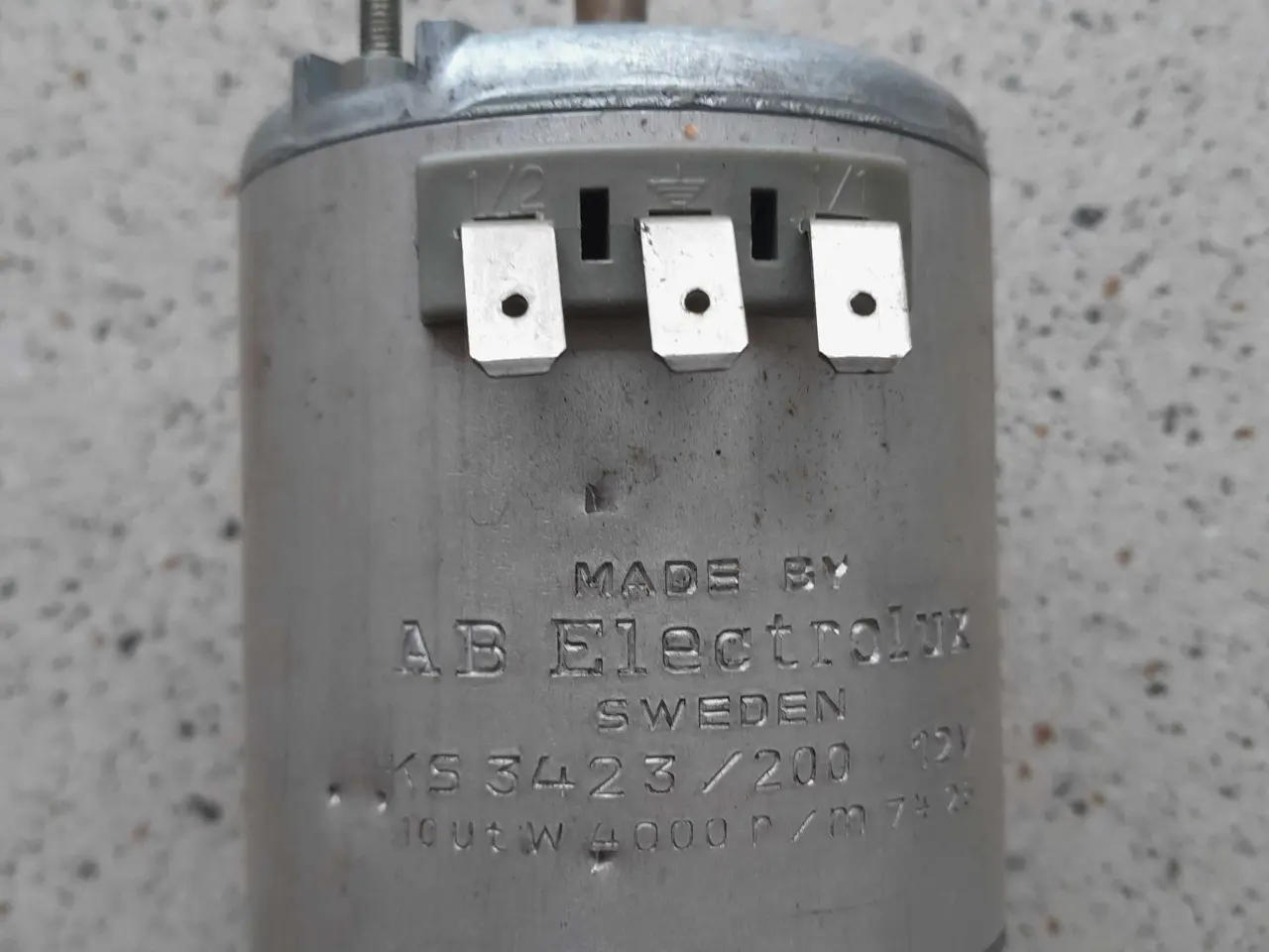 Billede 1 - Volvo blæsermotor 12 volt