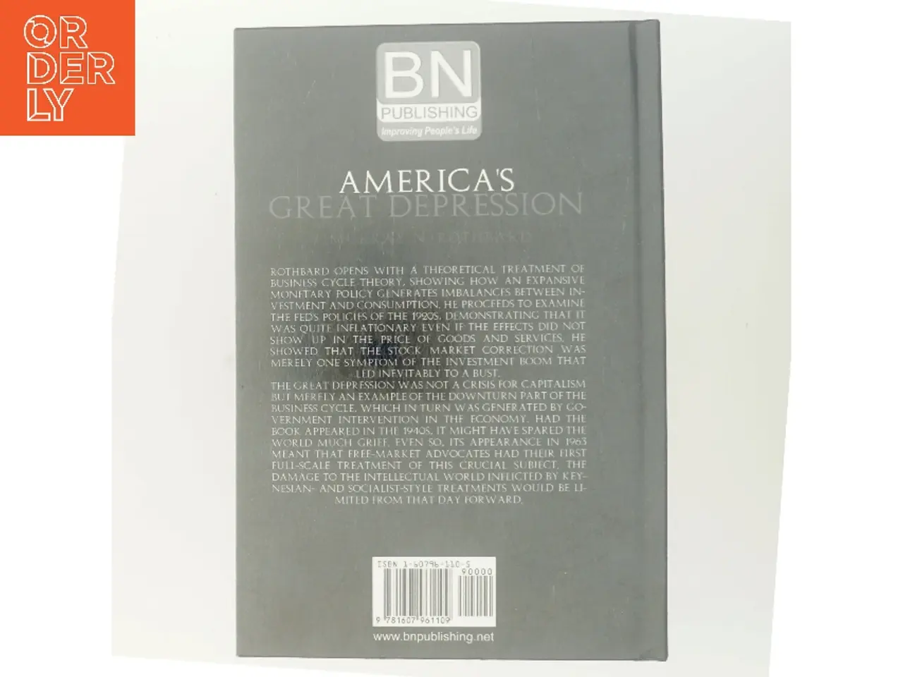 Billede 3 - America's great depression af Murray N. Rothbard (1926-) (Bog)