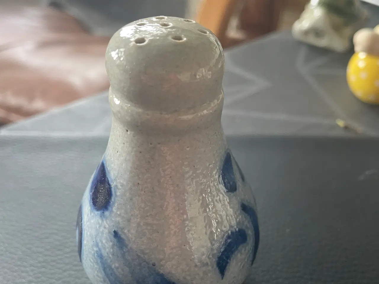 Billede 3 - Saltglasseret saltbøsse