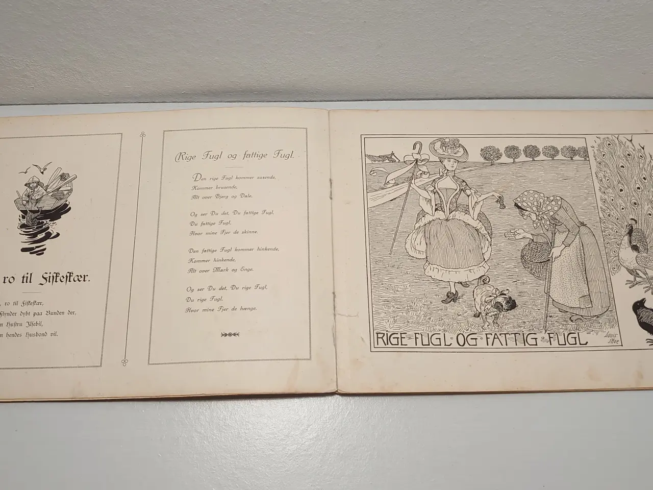Billede 4 - Louis Moe: Gamle Børnerim og Lege. Stenders 1919.