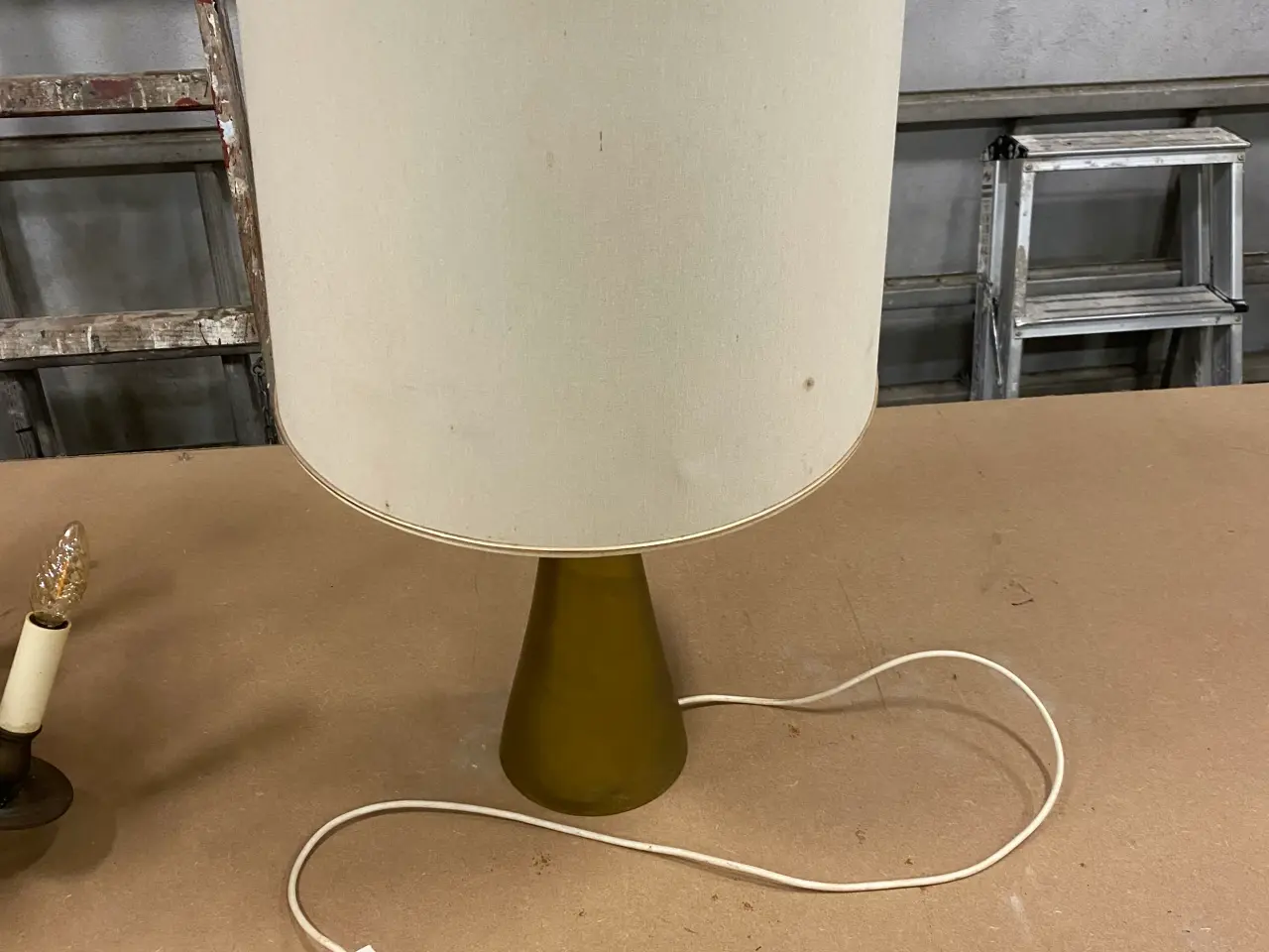 Billede 1 - Messinglampe