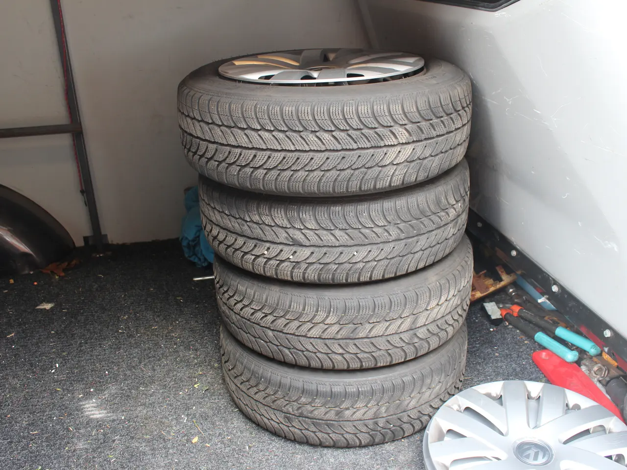 Billede 2 - vinterhjul 5x100 vw polo