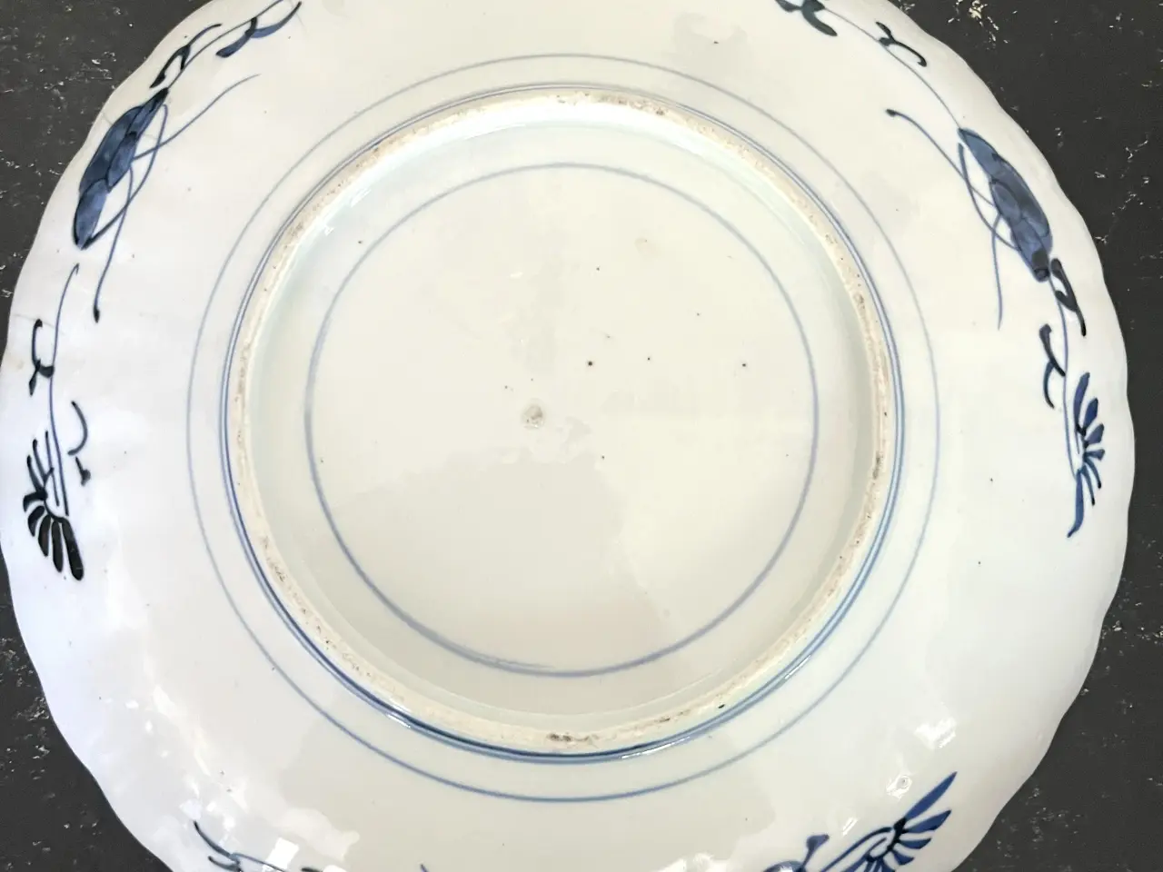 Billede 2 - Fad  "Kangxi " ø 28 cm. 1700 tallet