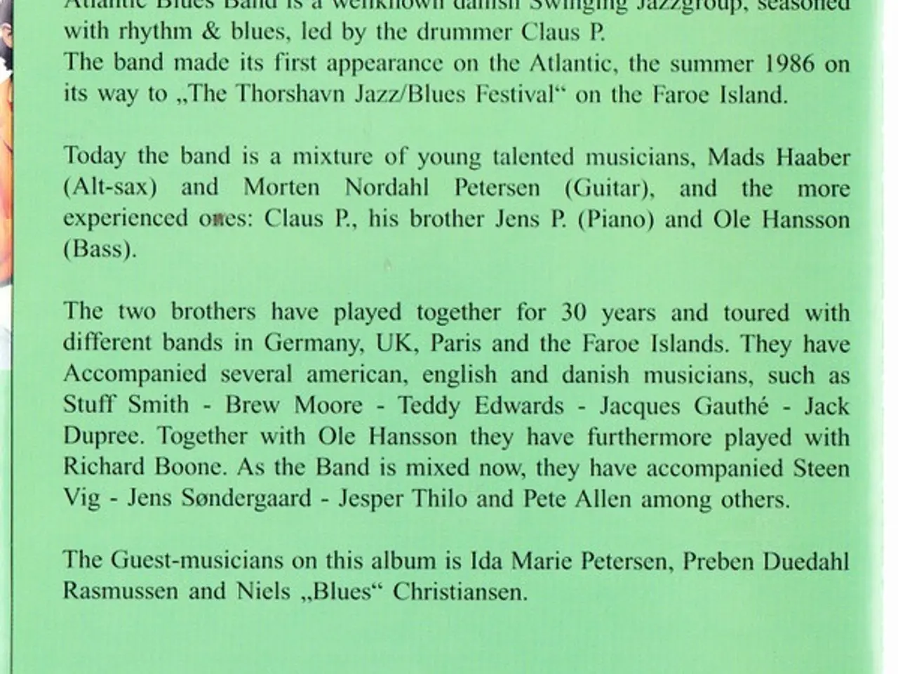 Billede 5 - Atlantic Blues Band – Atlantic Blues Band – CD
