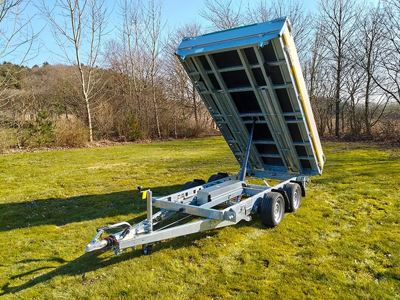 Billede 5 - EDUARD trailer 3318-3500.63 EL tip m/Ramper og støtteben