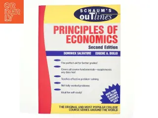 Schaum's Outline of Principles of Economics af Dominick Salvatore, Eugene A. Diulio (Bog)