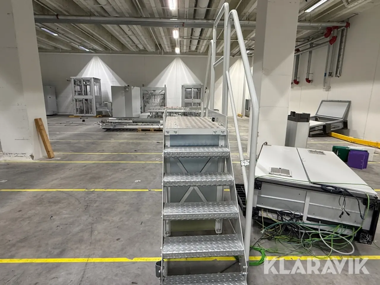 Billede 6 - Trapper med platform 1 stk.