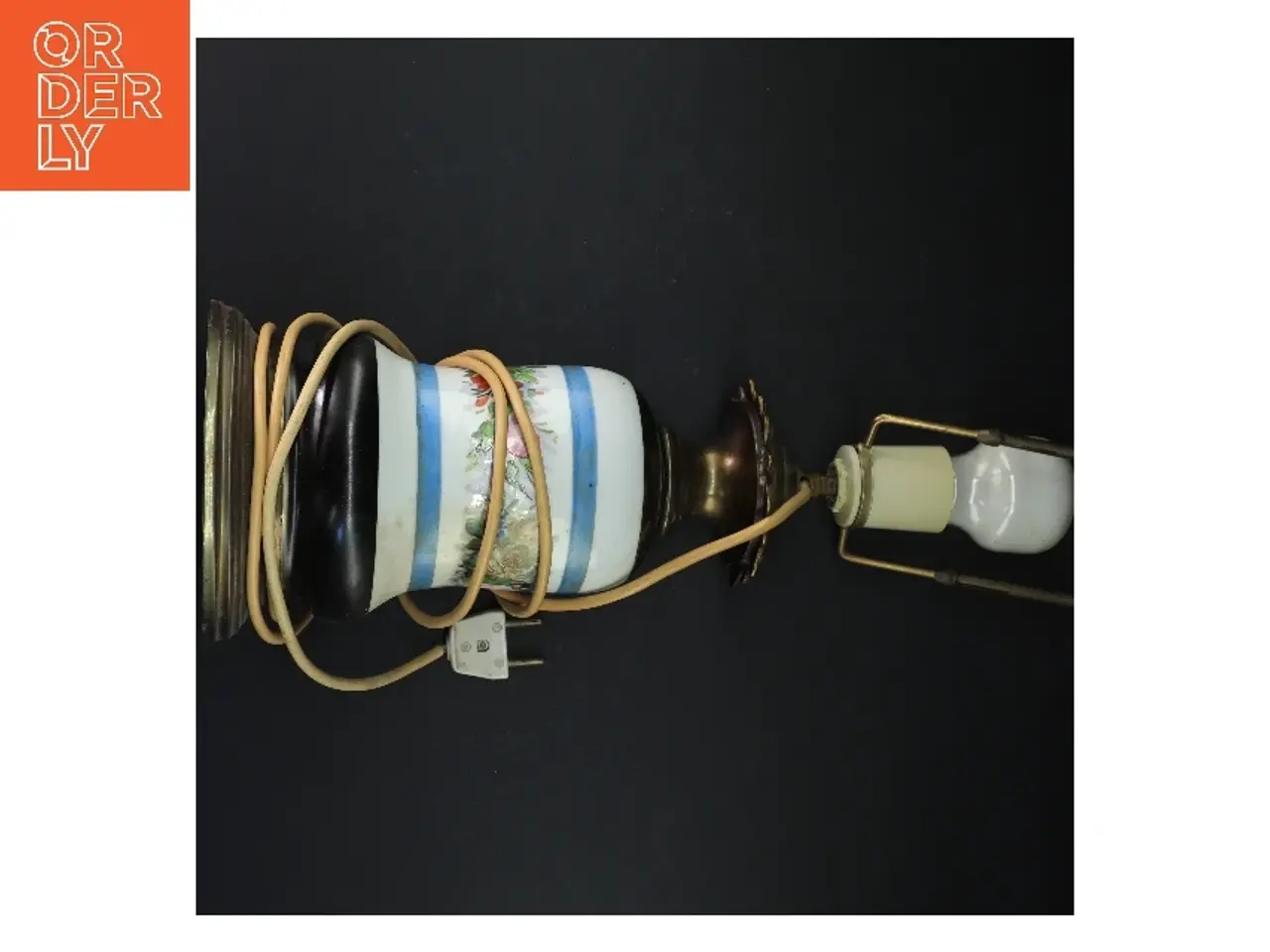 Billede 4 - Vintage bordlampe (str. 47 cm)