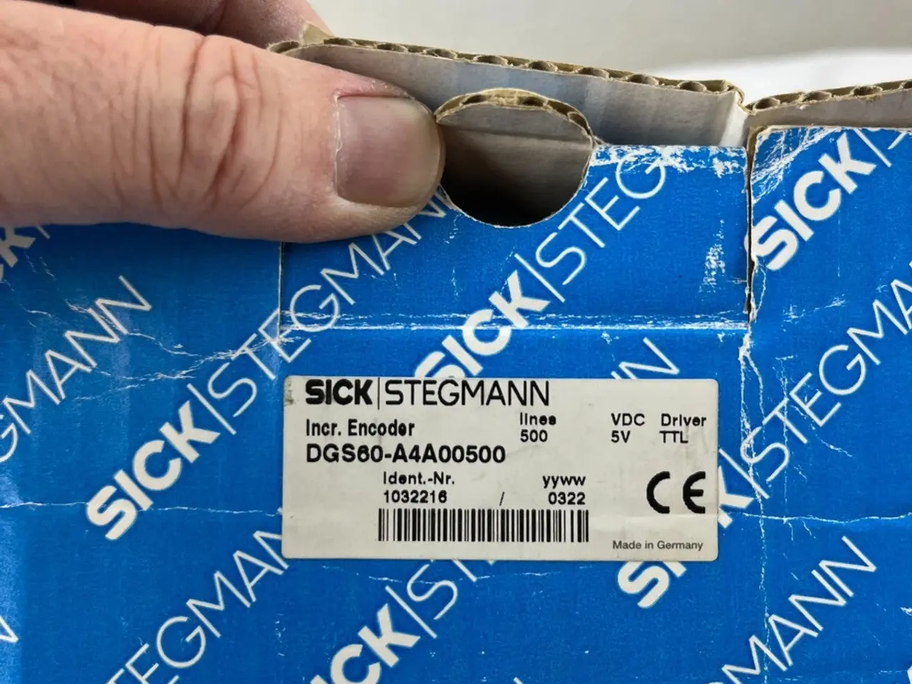 Billede 3 - SICK Stegmann DGS60-A4A00500 Incremental Encoder