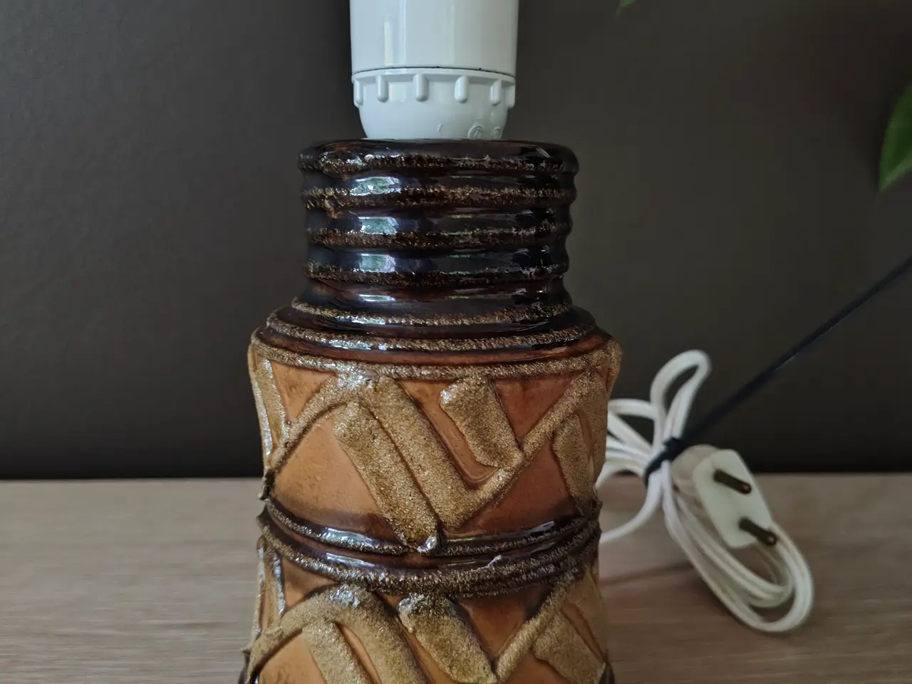 Billede 2 - Flot Strehla GDR bordlampe