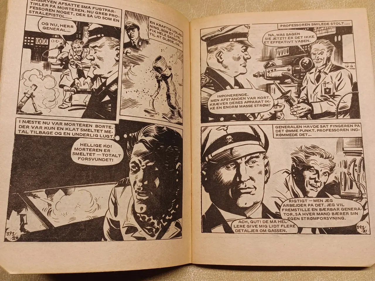 Billede 2 - "Kampflyver" tegneserie fra 1980