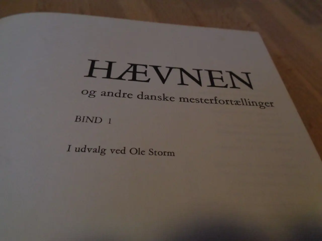 Billede 2 - Hævnen og andre danske mesterfortællinger