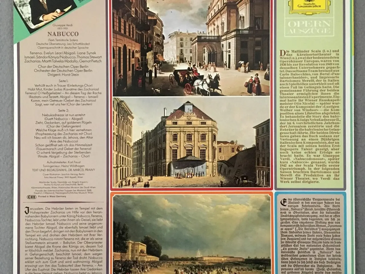 Billede 2 - Verdi: Nabucco (Nebuchanedsar), opera DG vinyl
