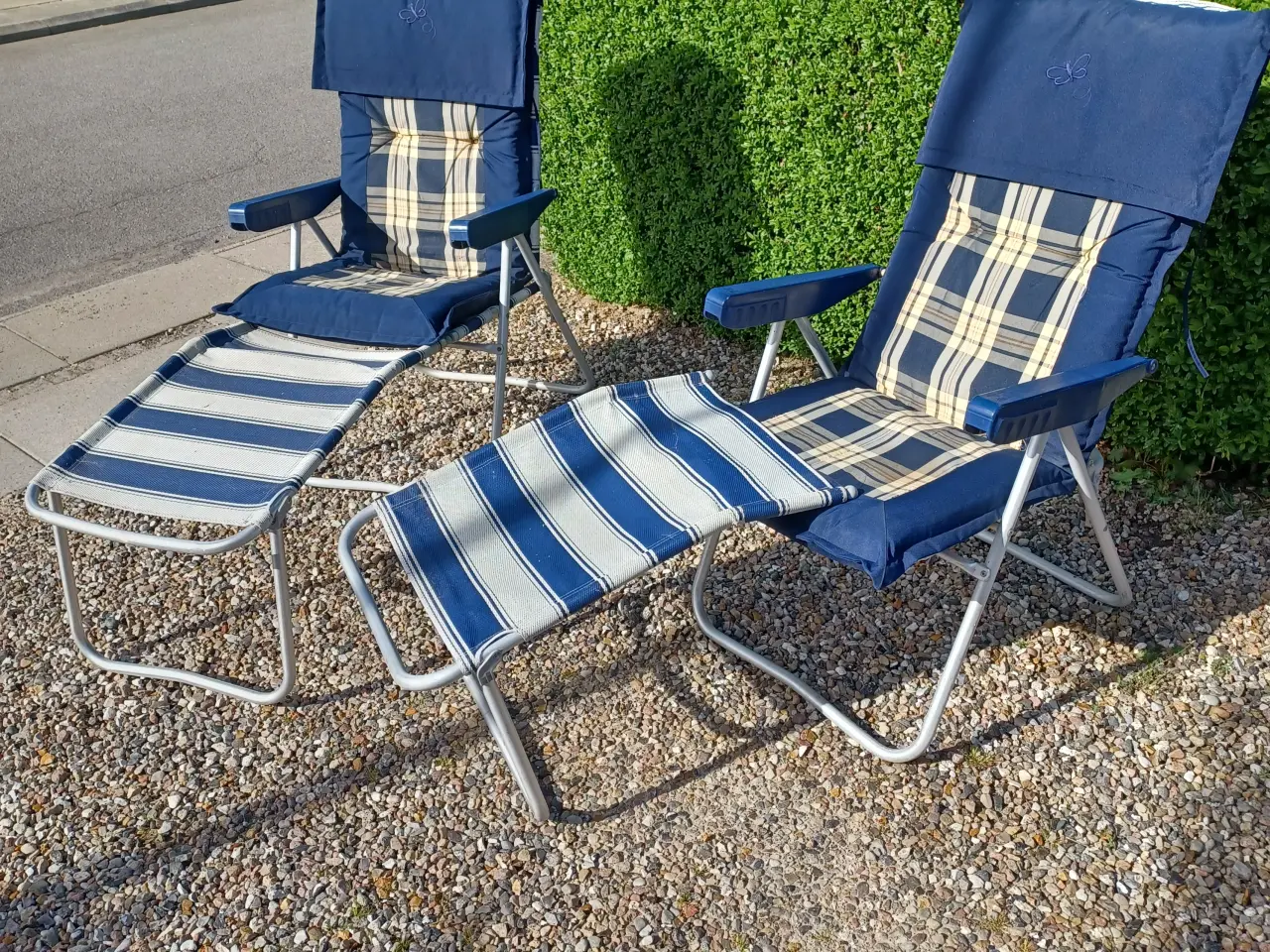 Billede 5 - Campingbord med 6 stole