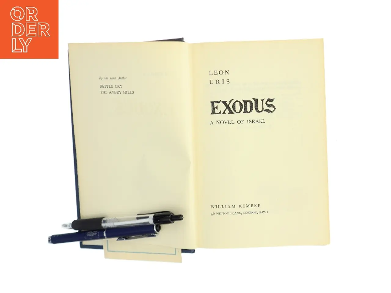 Billede 2 - Exodus af Leon Uris (Bog)