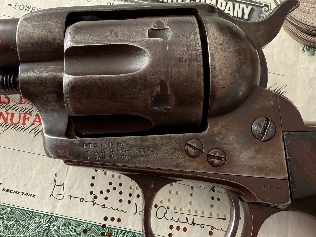 Billede 2 -  US Colt single action Army 